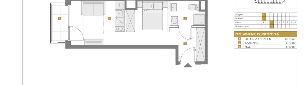 Mieszkanie w inwestycji: Apartamenty Grzybowska 11