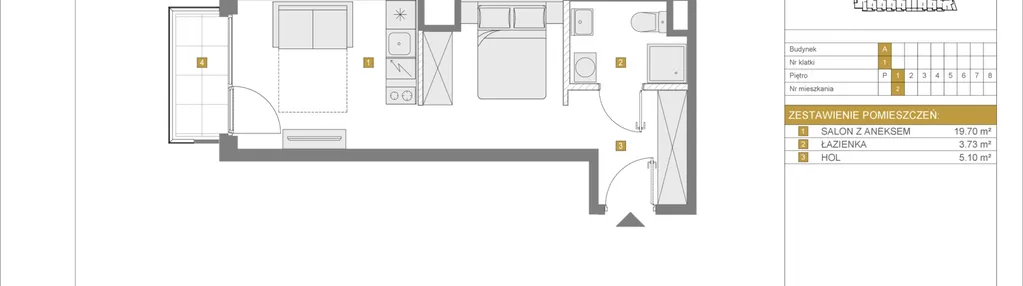Mieszkanie w inwestycji: Apartamenty Grzybowska 11