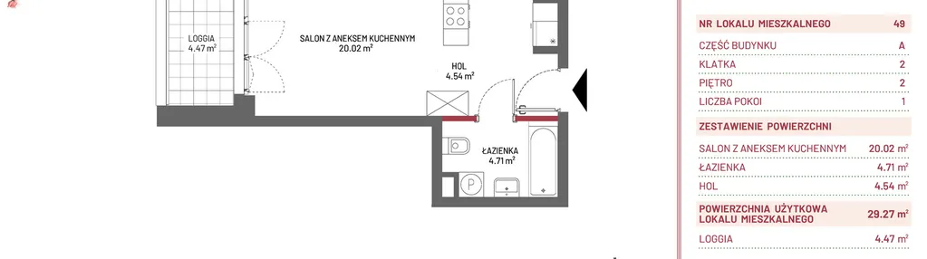 Mieszkanie w inwestycji: Omulewska