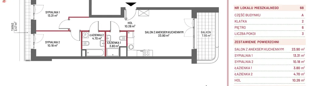 Mieszkanie w inwestycji: Omulewska