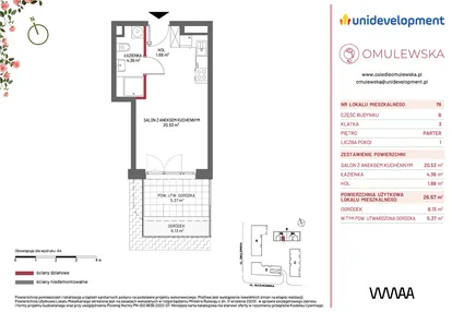 Mieszkanie w inwestycji: Omulewska