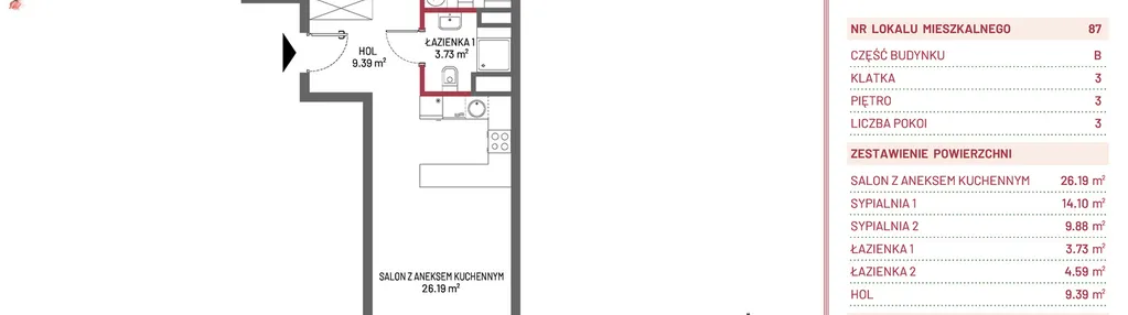 Mieszkanie w inwestycji: Omulewska