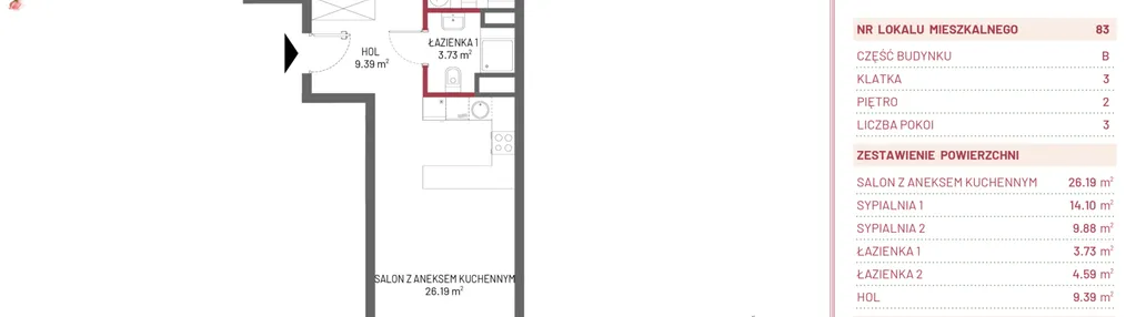 Mieszkanie w inwestycji: Omulewska