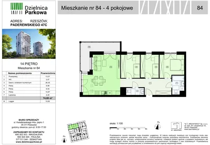 Mieszkanie w inwestycji: Dzielnica Parkowa VIII