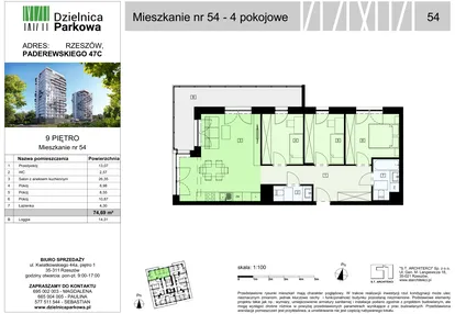 Mieszkanie w inwestycji: Dzielnica Parkowa VIII