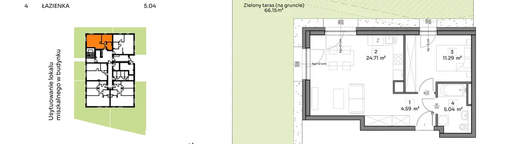 Mieszkanie w inwestycji: Och!Widzew