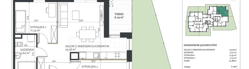 Mieszkanie w inwestycji: Sosnovia