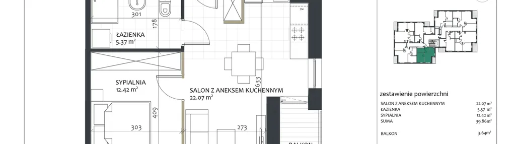 Mieszkanie w inwestycji: Sosnovia