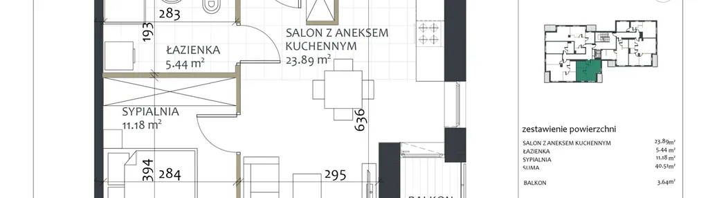 Mieszkanie w inwestycji: Sosnovia