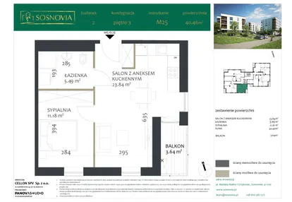 Mieszkanie w inwestycji: Sosnovia