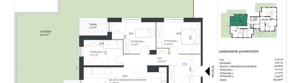 Mieszkanie w inwestycji: Sosnovia