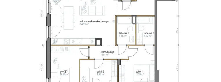 Mieszkanie w inwestycji: Kopernika 71