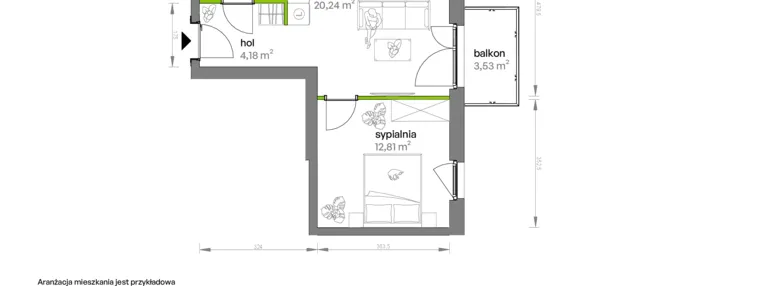 Mieszkanie w inwestycji: Ptasia Vita