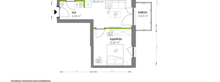 Mieszkanie w inwestycji: Ptasia Vita