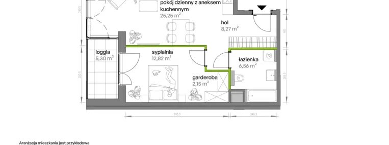 Mieszkanie w inwestycji: Ptasia Vita