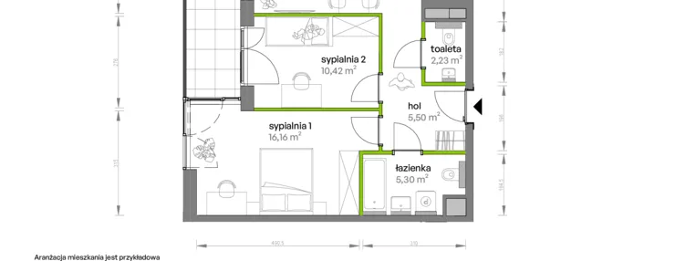 Mieszkanie w inwestycji: Ptasia Vita