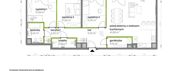 Mieszkanie w inwestycji: Ptasia Vita