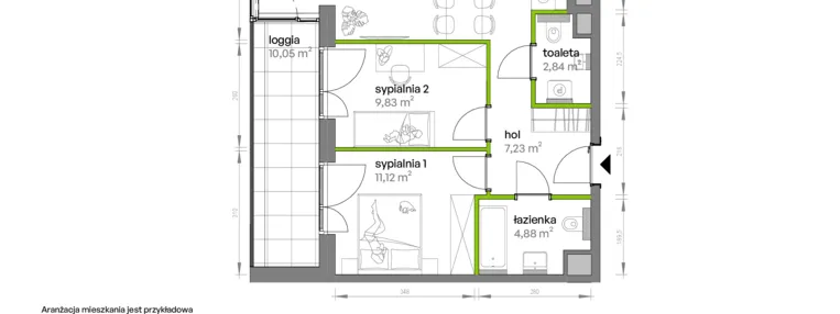 Mieszkanie w inwestycji: Ptasia Vita