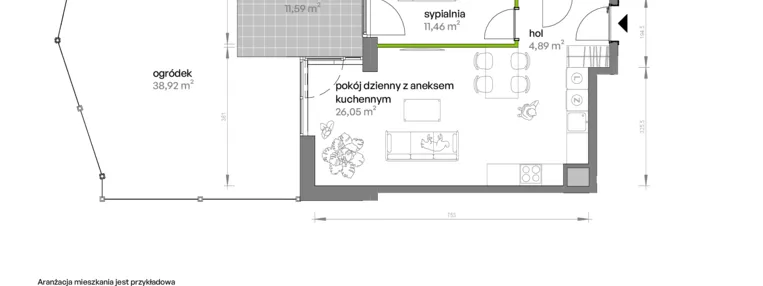 Mieszkanie w inwestycji: Ptasia Vita