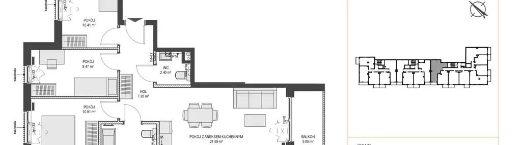 Mieszkanie w inwestycji: Przystań Brzeźno