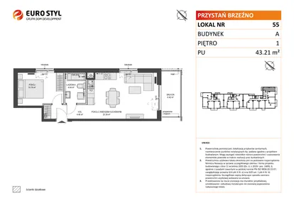 Mieszkanie w inwestycji: Przystań Brzeźno