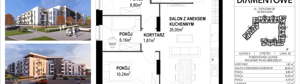 Mieszkanie w inwestycji: Nove Diamentowe