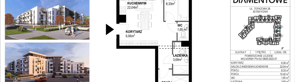 Mieszkanie w inwestycji: Nove Diamentowe