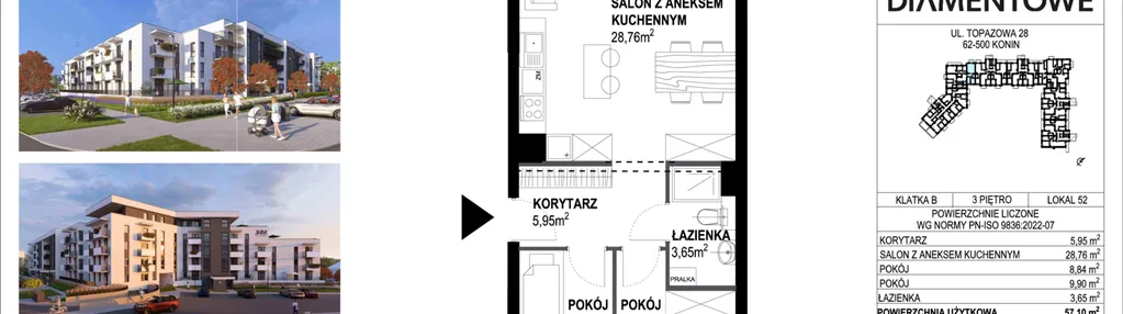 Mieszkanie w inwestycji: Nove Diamentowe