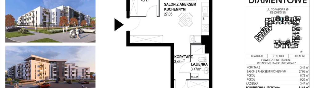 Mieszkanie w inwestycji: Nove Diamentowe