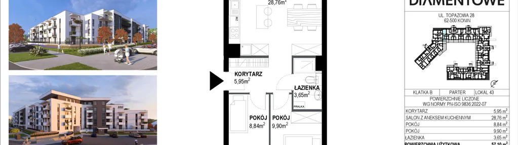 Mieszkanie w inwestycji: Nove Diamentowe