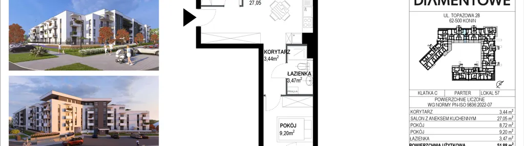Mieszkanie w inwestycji: Nove Diamentowe