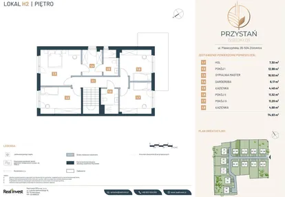 Mieszkanie w inwestycji: Przystań Złotokłos