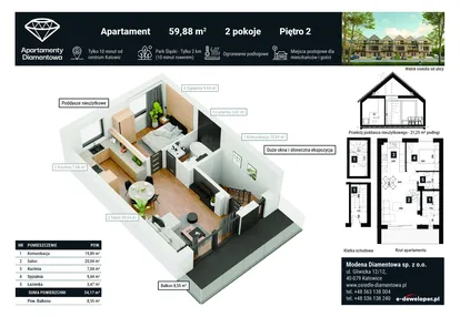 Mieszkanie w inwestycji: Apartamenty Diamentowa