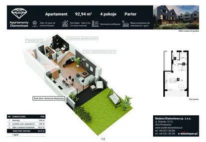 Mieszkanie w inwestycji: Apartamenty Diamentowa
