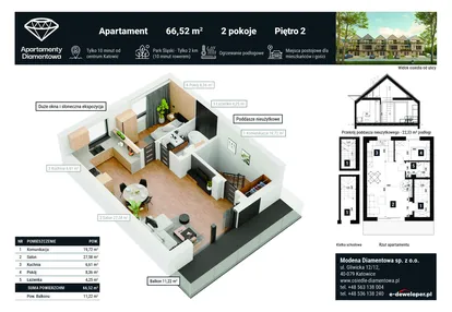 Mieszkanie w inwestycji: Apartamenty Diamentowa