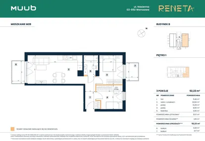Mieszkanie w inwestycji: Reneta