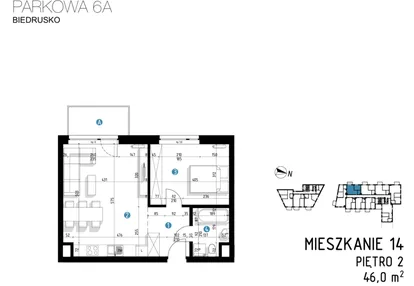 Mieszkanie w inwestycji: Parkowa 6AC - ETAP III