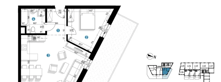 Mieszkanie w inwestycji: Parkowa 6AC - ETAP III