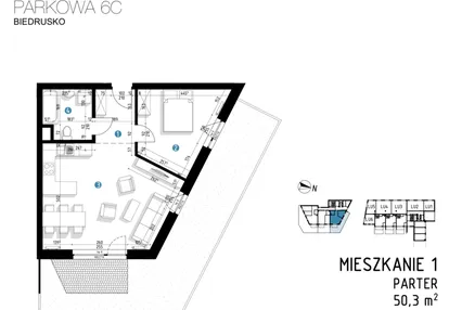 Mieszkanie w inwestycji: Parkowa 6AC - ETAP III