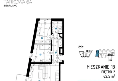 Mieszkanie w inwestycji: Parkowa 6AC - ETAP III