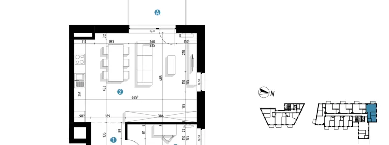 Mieszkanie w inwestycji: Parkowa 6AC - ETAP III