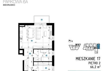 Mieszkanie w inwestycji: Parkowa 6AC - ETAP III