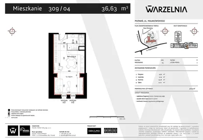 Mieszkanie w inwestycji: WARZELNIA