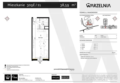 Mieszkanie w inwestycji: WARZELNIA