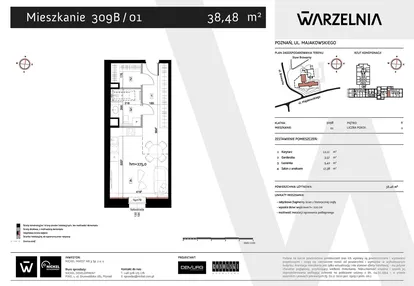 Mieszkanie w inwestycji: WARZELNIA