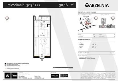 Mieszkanie w inwestycji: WARZELNIA