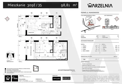 Mieszkanie w inwestycji: WARZELNIA