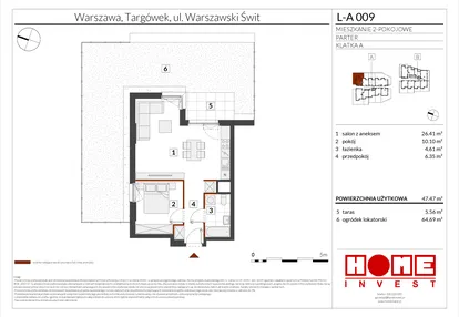 Mieszkanie w inwestycji: Warszawski Świt etap XII