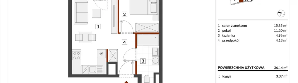 Mieszkanie w inwestycji: Warszawski Świt etap XII