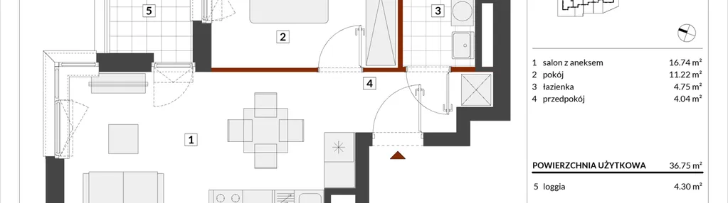 Mieszkanie w inwestycji: Warszawski Świt etap XII